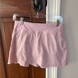 Lululemon Pace Rival Light Pink Skort Tall